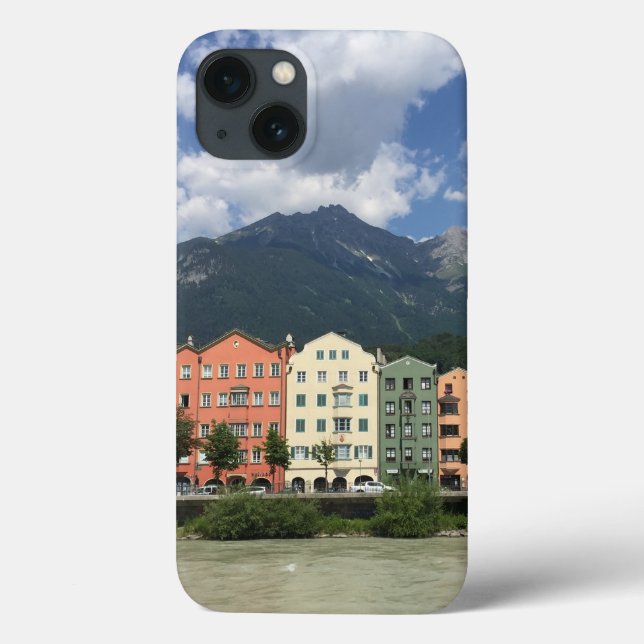 Innsbruck, Stadt in den Alpen Case-Mate iPhone Hülle (Rückseite)