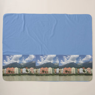 Innsbruck, Stadt in den Alpen Sherpadecke