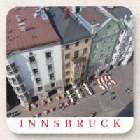 Innsbrucker Gebäude mit Blick auf Untersetzer
