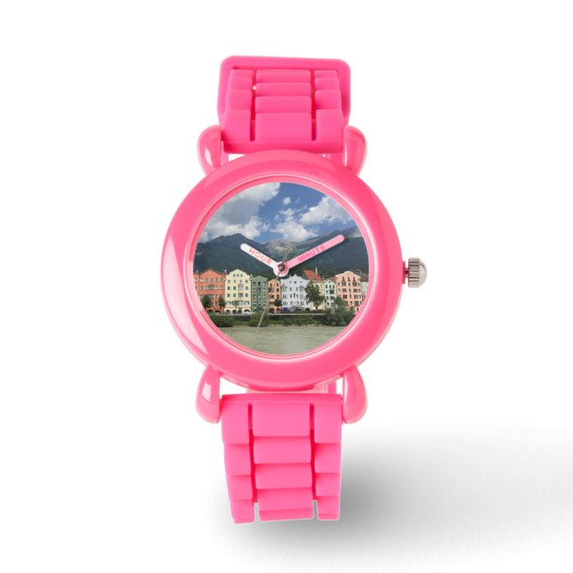 Innsbrucker Österreichs Stadt in Tirol Armbanduhr (Vorderseite)