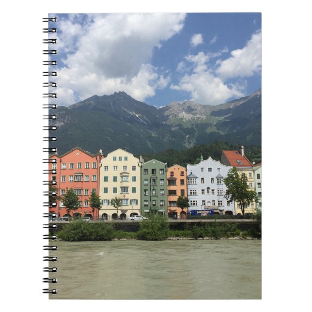 Innsbrucker Österreichs Stadt in Tirol Notizblock (Vorderseite)