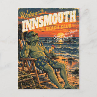 Innsmouth Beach Club – Komm wegen des Strandes Postkarte