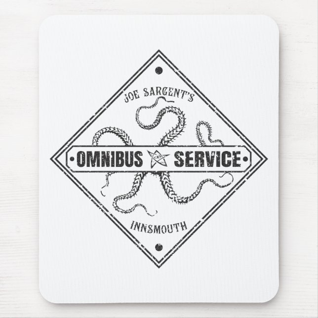 Innsmouth Bus Service Joe Sargent Mousepad (Vorne)