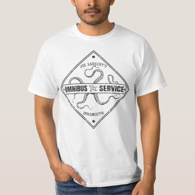 Innsmouth Bus Service Joe Sargent T-Shirt (Vorderseite)
