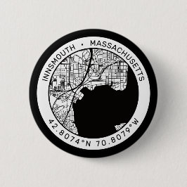 Innsmouth City Map Lovecraft Button