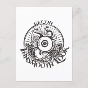 Innsmouth Look Tentacle Lovecraftian Postkarte