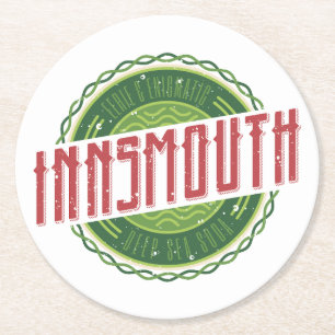 Innsmouth Lovecraft Soda Soft Drink Runder Pappuntersetzer