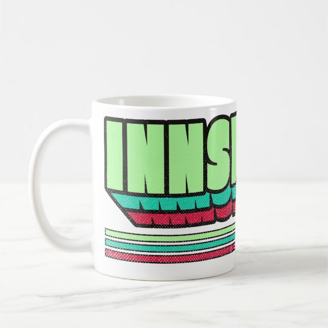 Innsmouth Retro Label Lovecraft Kaffeetasse (Links)