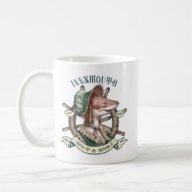 Innsmouth Salt & Sable - Shark Lady Kaffeetasse (Links)