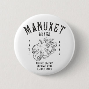 Innsmouth Seafood Tiefsee Tintenfisch Octopus Button