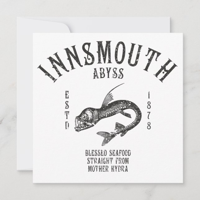 Innsmouth Seafood Tiefseefische Viperfisch (Vorderseite)