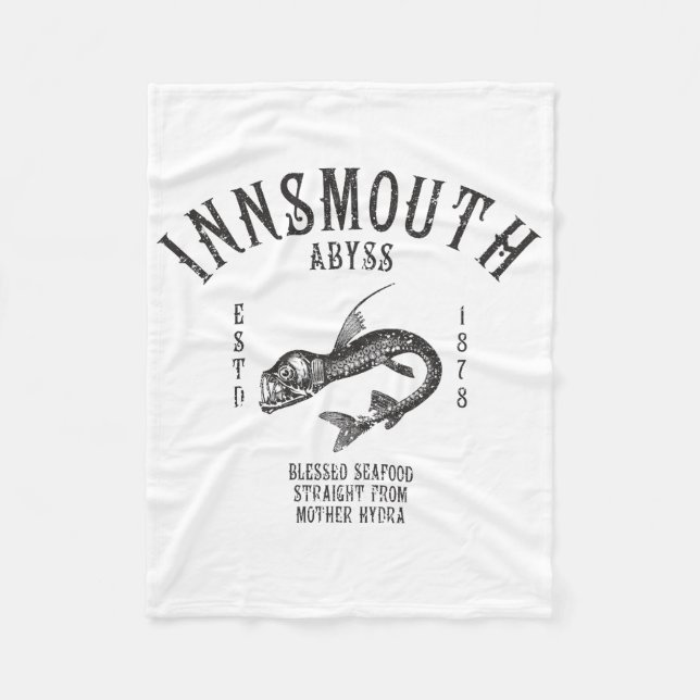 Innsmouth Seafood Tiefseefische Viperfisch Fleecedecke (Vorderseite)
