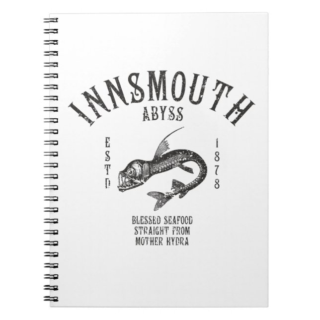 Innsmouth Seafood Tiefseefische Viperfisch Notizblock (Vorderseite)