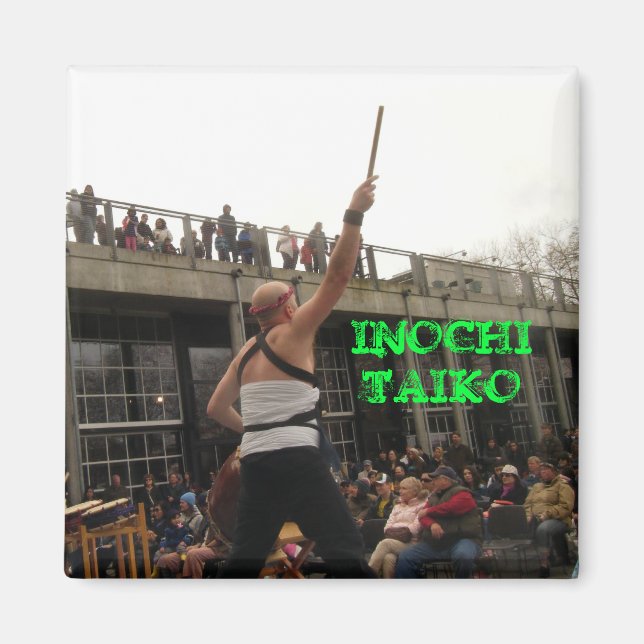 Inochi Taiko Magnet (Vorne)