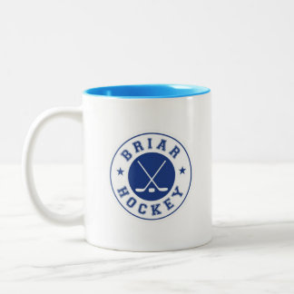 INOFFIZIELL Briar U Hockey | Außerhalb des Campus Zweifarbige Tasse
