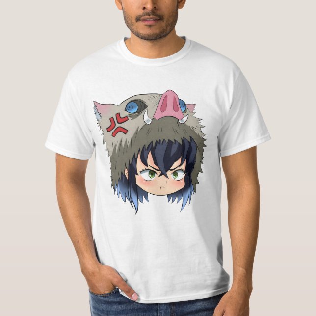" INOSUKE HASHIBIRA face" T-Shirt (Vorderseite)
