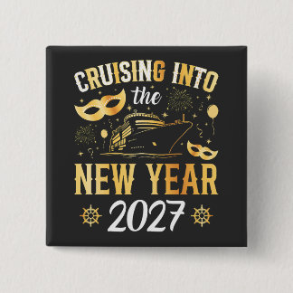 Ins neue Jahr 2027 cruisen Quadrat Button