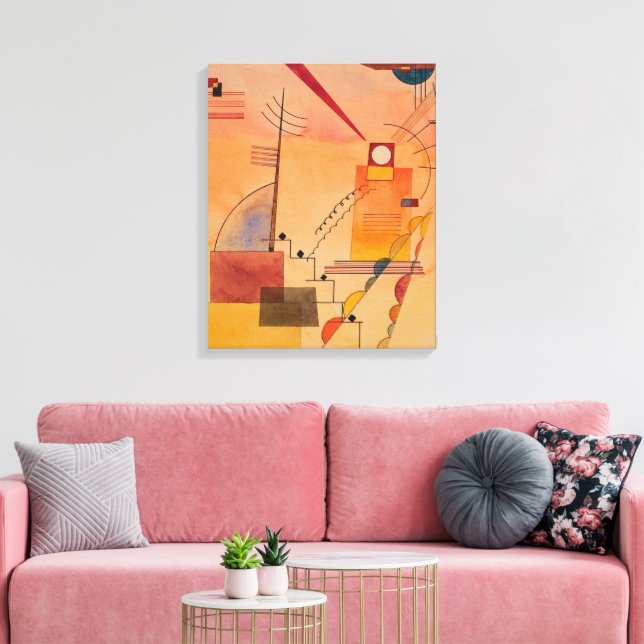 Ins Violett Leinwanddruck (Insitu (Wohnzimmer))