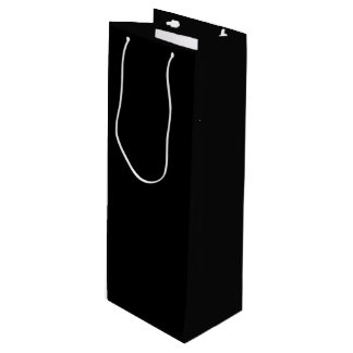 Insanely Black (das dunkelste Schwarz) KUNSTBAR Geschenktüte Für Weinflaschen