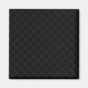 Insanely Black Pattern Magnet