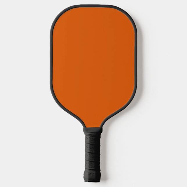 Insanely Orange (The Orangest Orange) CUSTOMIZABLE Pickleball Schläger (Rückseite)
