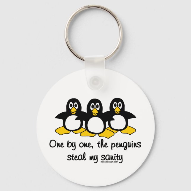 Insanity Pinguine Schlüsselanhänger (Vorderseite)