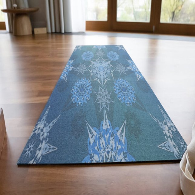 Inschrift der Yantra-Quadrate der Hexa-Dreiecke Yogamatte (Von Creator hochgeladen)