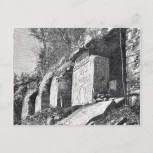 Inschriftentempel, Palenque Postkarte