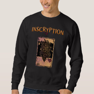 Inscryption Leshy Boss Psychologische Horror Karte Sweatshirt