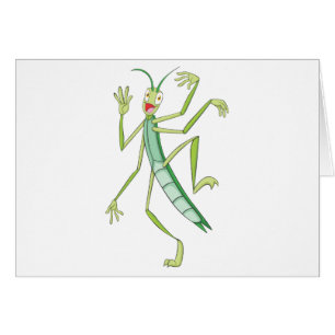 Insecte de bâton heureux