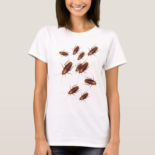 Insectes et T-shirt de cancrelats (Devant)