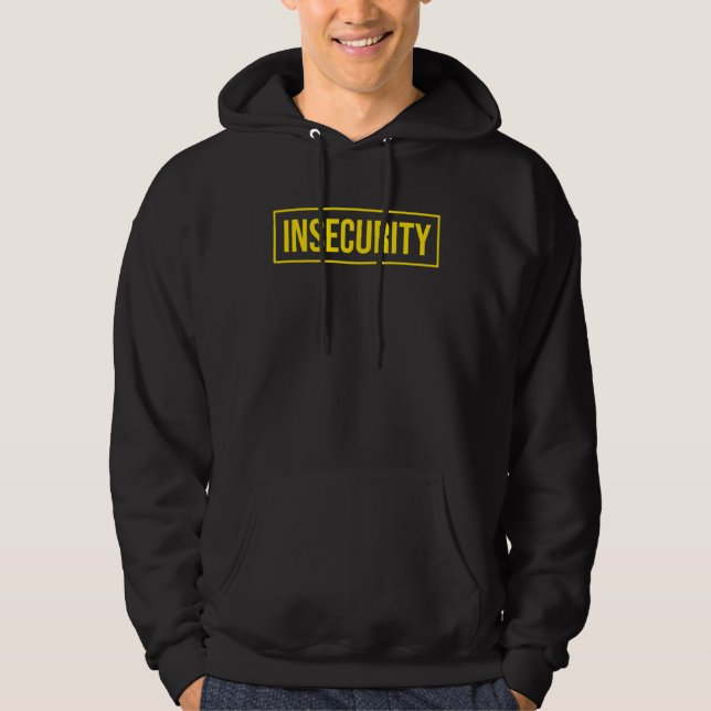 INSECURITY SECURITY GUARD LOSS PREVENTION DOUBLE S HOODIE (Vorderseite)