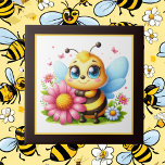 Insekten für niedliche Bienen Fliese<br><div class="desc">Niedliche Bienenliebhaber Keramik</div>