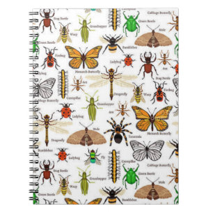 Insekten Notizblock