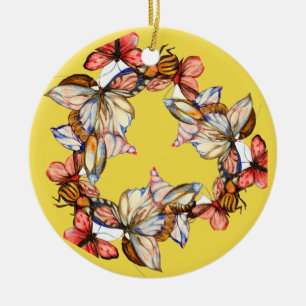 Insekten tanzende Keramik Ornament