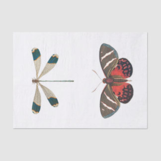 Insektengartendecoupage Seidenpapier