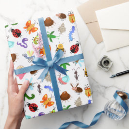 InsektenGeburtstagspartei Geschenkpapier