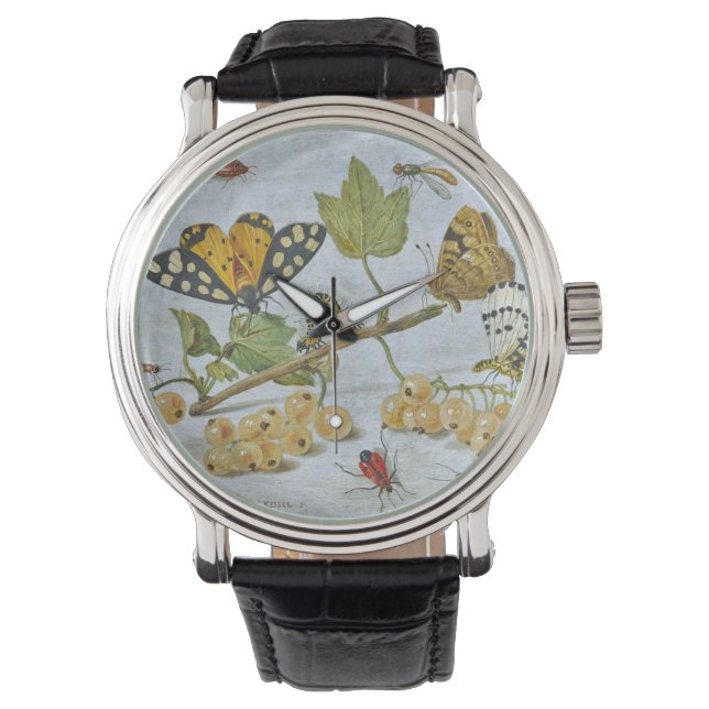 Insektenkrawling Armbanduhr (Vorderseite)