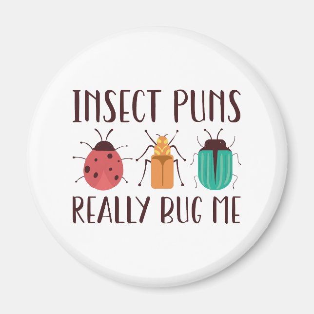 Insektenpullover Magnet (Vorne)