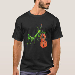 Insektensammeln Käferfangen Entomologe Violine T-Shirt