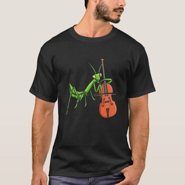 Insektensammler Bug Fangen Entomologe Violine T-Shirt (Vorderseite)