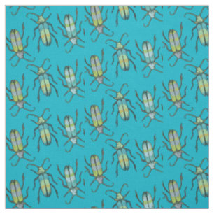 Insektenzeichnungs-Kunstmuster Stoff