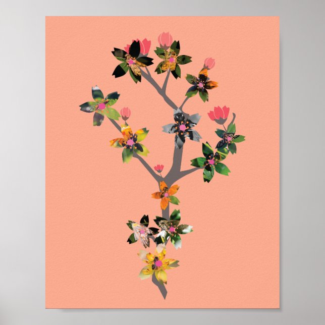 Insektenzweige Poster (Vorne)