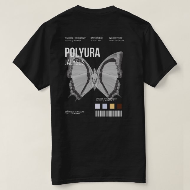 INSEKTSAMMLUNG T-Shirt (Design Rückseite)