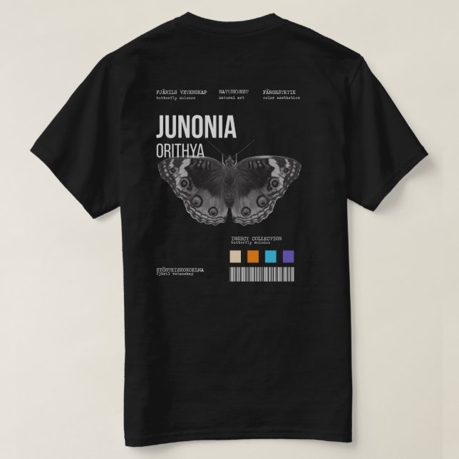 INSEKTSAMMLUNG T-Shirt (Design Rückseite)