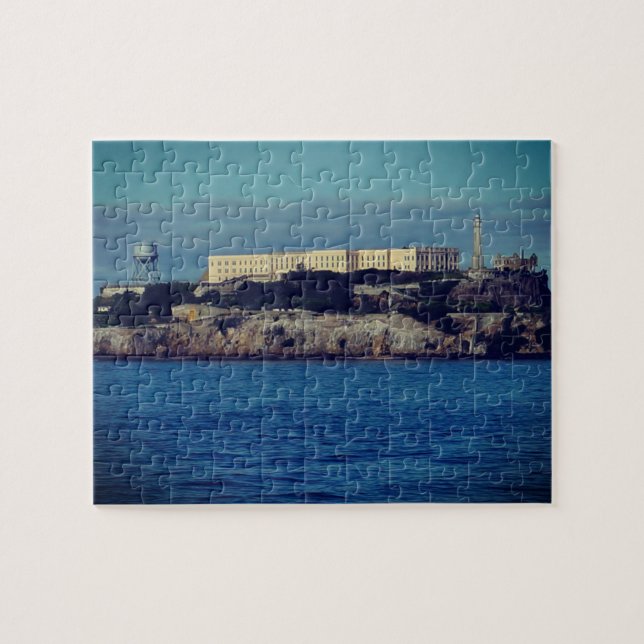 Insel Alcatraz - San Francisco #5-2 Jigsaw Puzzle (Horizontal)