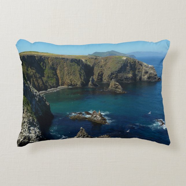 Insel Anacapa auf den Kanalinseln Dekokissen (Vorderseite)