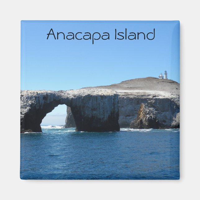 Insel Anacapa Magnet (Vorne)