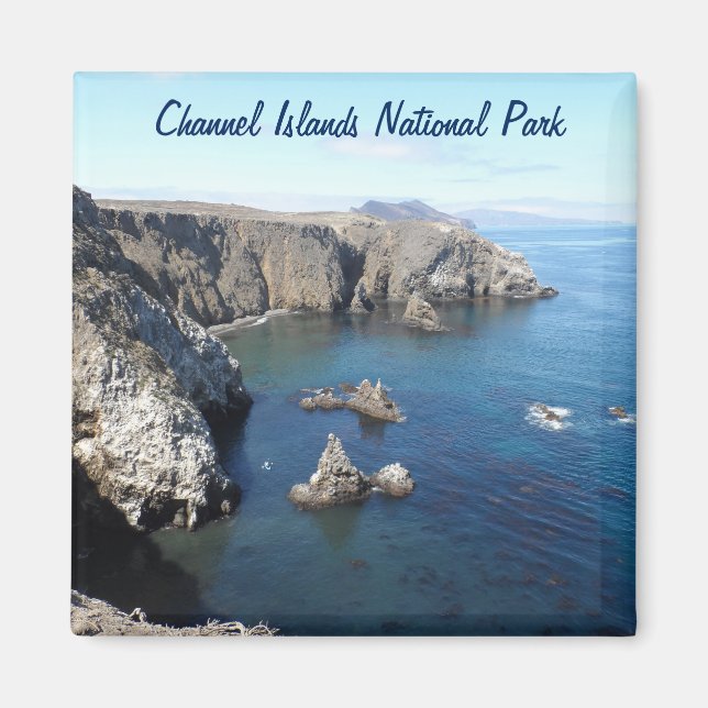 Insel Anacapa - Nationalpark der Kanalinseln Magnet (Vorne)