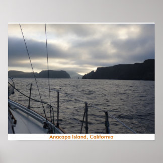 Insel Anacapa Poster
